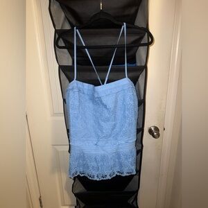 J Crew Embroidered tank